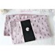 LOOP SCHAL Brautschal Rosa Violett Ivory Rundschal Einzelstück Rosen Altrosa Bestickt Elegant UNIKAT Spitze Damenschal E