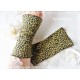 Loop Damenloop Schal Rundschal Frauen Spitze UNIKAT Schwarz Ocker Beige Dots Punkte Spitze Elastisch Frauen Damenschal E+K