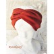 Haarband Stirnband Rot Weinrot Knoten Jersey Turban Elastisch Damenhaarband Geschenk  K