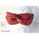 Haarband Stirnband Rostorange Elastisch Damen Geschenk  K