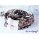 Loop Schal Brombeere Ivory Damen EK*