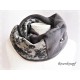 Loop Schal Grau Winterschal Damen Unikat E*