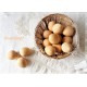 Ostereier Watteeier Apricot Vintage