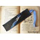 Lesezeichen Schwarz Blau Herren Upcycling K