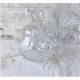 Kristall Glasdose mit Deckel Vintage  E*