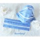Behelfsmaske Himmelblau Mundbedeckung Mundmaske Damen Herren
