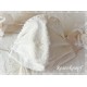 Behelfsmaske Braut Ivory Weiß Mundbedeckung
