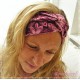 Haarband Stirnband Hellgrün Unikat Knoten Stirnband Jersey Turban Elastisch Paisley Geschenk  E+K