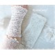 Damen Armstulpen Pulswärmer Ivory Hochzeit Spitze E*