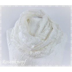 Loop Schal Tuch Ivory Hochzeit Leicht E *