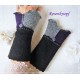 Walk Damen Armstulpen Pulswärmer Schwarz Grau Aubergine E*