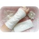 Walkstulpen Ivory Weiß Braut Damen EK