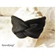 Haarband Stirnband Petrol Unikat Knoten Stirnband Stretchband Turban Elastisch Geschenk  E+K