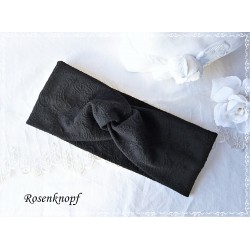 Haarband Stirnband Petrol Unikat Knoten Stirnband Stretchband Turban Elastisch Geschenk  E+K