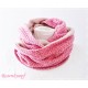 Loop Schal Rosa Fleece Damen E*