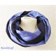 Loop Schal Dunkelblau Blau Unisex E*