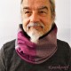 Herren Loop Schlupfschal Bordeaux Grau E*
