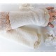 Armstulpen Ivory Beige Pulswärmer Hochzeit *