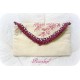 Etui Schminktäschchen Ivory Bordeaux 