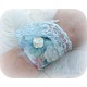 Armband Brautschmuck Hellblau Weiß 