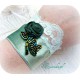 Armband Brautschmuck Jade Dunkelgrün