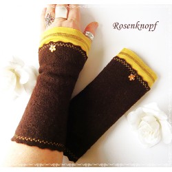 Armstulpen Walk Braun Terra Pulswärmer *