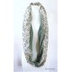 Loopschal Jade Ivory Hochzeit Damen