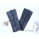 Armstulpen Jeansblau Spitze Pulswärmer E*