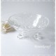 Kristall Glasdose mit Deckel Vintage  E*