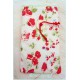 Handy-Etui Kamera MP3 Weiß Rot