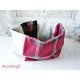 Schlupfschal Herrenloop Beige Rostorange Upcycling  E K