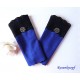 Armstulpen Royalblau Hellblau Pulswärmer Walk E*