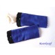 Armstulpen Royalblau Schwarz Pulswärmer Walk *