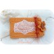 Handy-Etui Kamera Mp3 Apricot Weiß