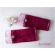 Damen Armstulpen Magenta Pulswärmer Hochzeit Walk E*