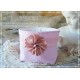 Utensilo Stoffkorb Weiß Rosa