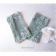 Damen Armstulpen Pulswärmer Zartblau Hochzeit Spitze E*