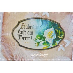 Bild LANDSCHAFT Druck Vintage Gründerzeit Shabby Rarität