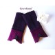 Damen Pulswärmer Armstulpen Walk Bordeaux Aubergine E*