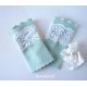 Walkstulpen A DREAM in MINT Brautstulpen Spitze Rose