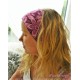 Haarband Stirnband Pink Braun Ocker Jersey E K