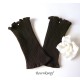 Damen Armstulpen Dunkelbraun Pulswärmer Upcycling Stretch *