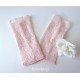 Damen Pulswärmer Armstulpen Zartrosa Hochzeit *