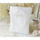 Wäschebeutel Brotbeutel Weiß Shabby Spitze