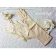Fingerhandschuhe Braut Zartrosa Vintage