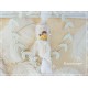 Shabby Deko Bonbon Weiß Engelsoplate Tüll