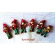 Wichtel Baumschmuck Rot