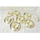 Teetassen Glas Versilbert Shabby Vintage EK*