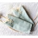 Walkstulpen Armstulpen Mint Ivory