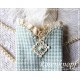 Walkstulpen Armstulpen Mint Ivory
